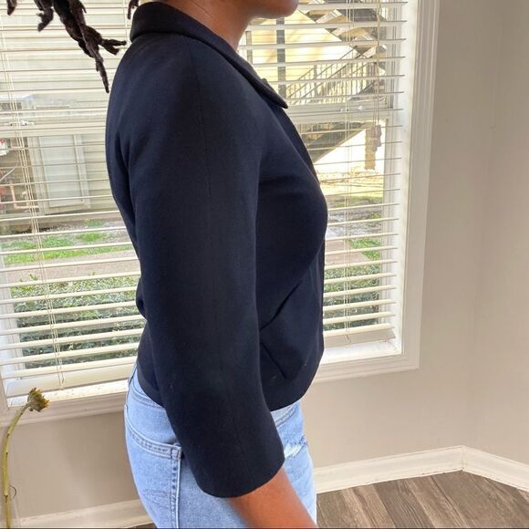 MOSCHINO Vintage Swing Crop Floral interior Jacket - Picture 5 of 13